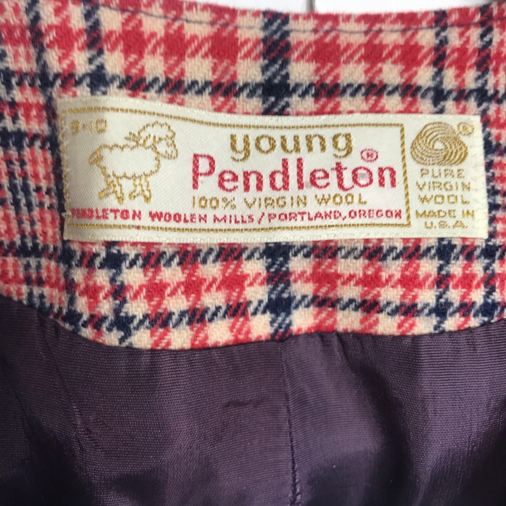 Young Pendleton Vintage Wool Jacket - image 7
